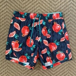 Hugo Boss - Swim Shorts - Navy / Red - Small